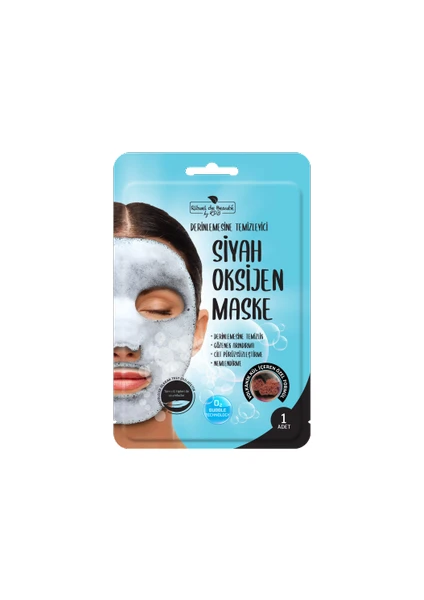 Rituel de Beaute Siyah Oksijen Maske