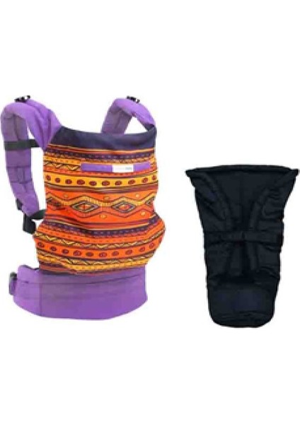 Etnik Desen-5 Yenidoğan Set Ergonomik Kanguru