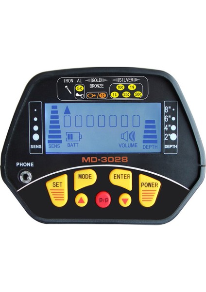 Md 3028 Pro Metal Dedektörü + Md 720 Pointer Ikili Set modelleri