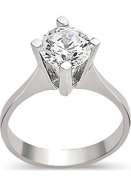 14 Ayar Altın Tektaş Yüzük 4.30 Gram