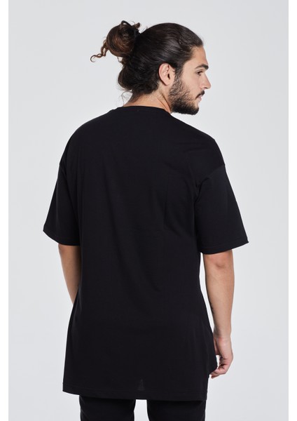 ErkekBaskılı Özel Tasarım Oversize T-Shirt