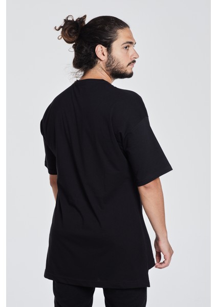 ErkekBaskılı Özel Tasarım Oversize T-Shirt