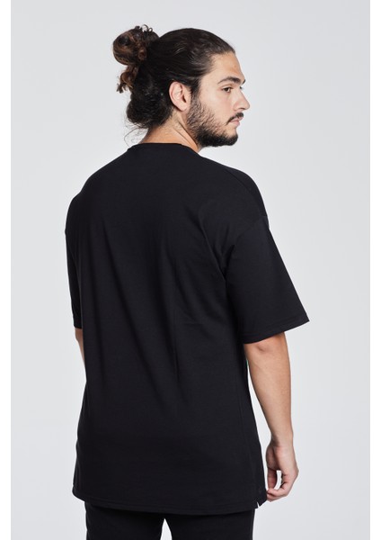 ErkekBaskılı Özel Tasarım Oversize T-Shirt