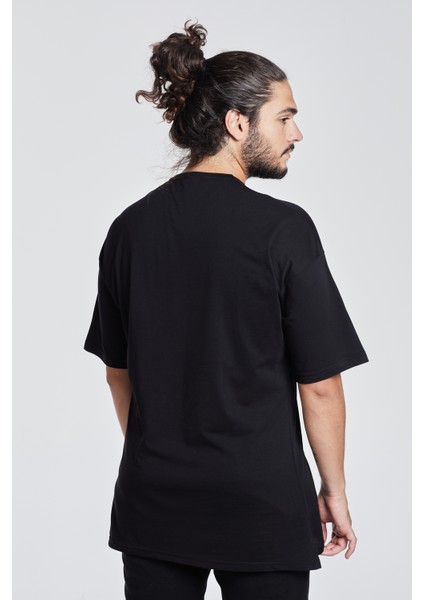 ErkekBaskılı Özel Tasarım Oversize T-Shirt