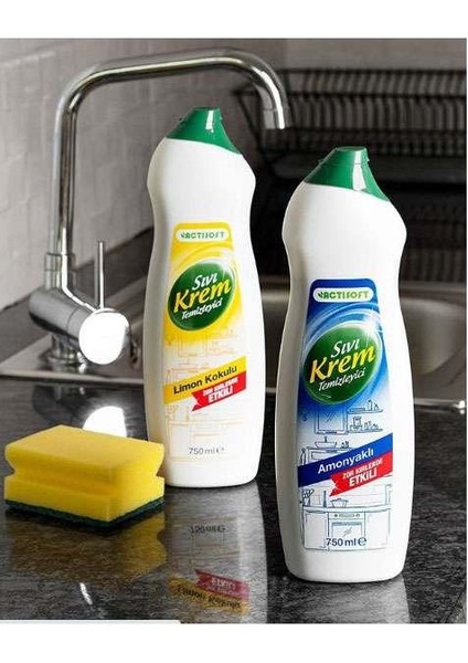 Sıvı Krem Temizleyici 750 ml Amonyaklı modelleri