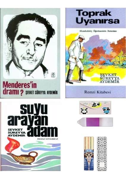 Araştırma – Inceleme Seti + Defter ve Ayraç - Şevket Süreyya Aydemir