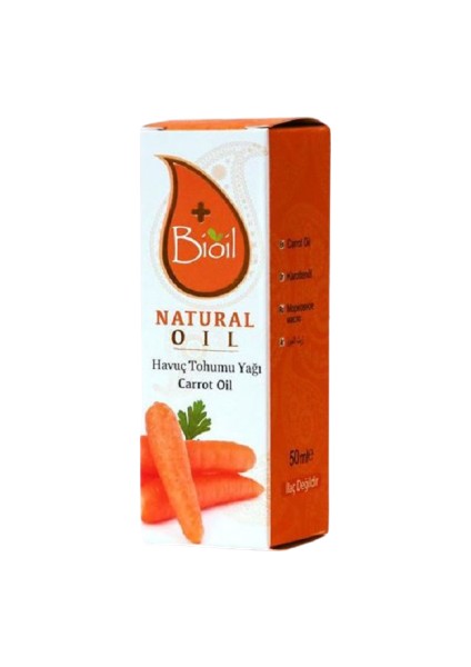 Natural Havuç Tohumu Yağı 20 ml