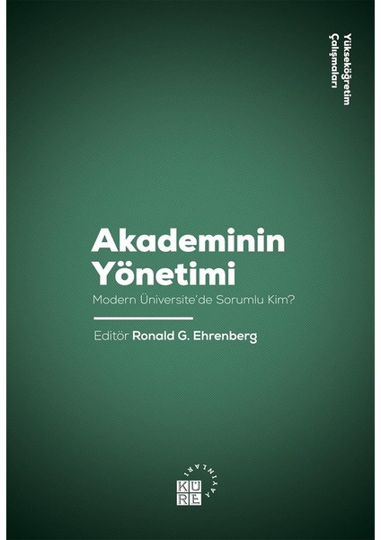 Akademinin Yönetimi - Robert G. Ehrenberg
