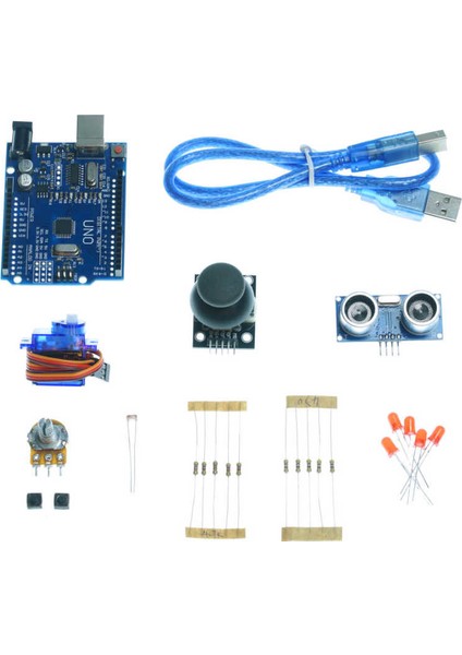 Çocuklar için Scratch ile Breadboard Seti (Kitaplı) - Arduino Uyumlu