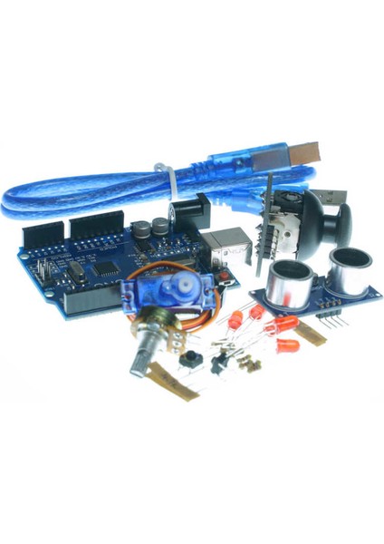 Çocuklar için Scratch ile Breadboard Seti (Kitaplı) - Arduino Uyumlu