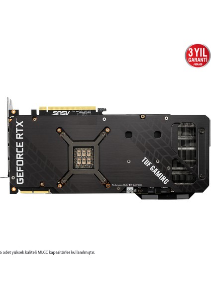 GeForce RTX 3090 OC 24GB 384Bit GDDR6X (DX12) PCI-Express 4.0 Ekran Kartı (TUF-RTX 3090-24G-GAMING)