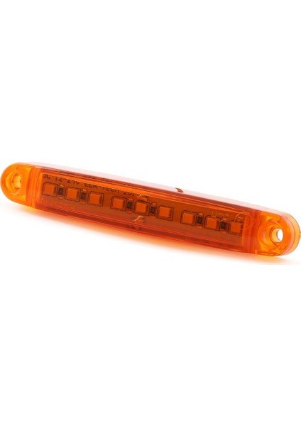 Parmak LED Lamba 12-24 V 10 Adet Turuncu