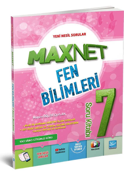 Karaca Yayınevi Maxnet 7. Sınıf Fen Bilimleri Soru Kitabı