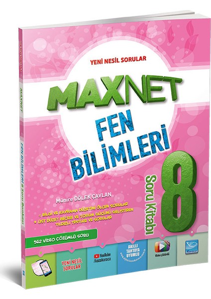 Karaca Yayınevi Maxnet 8. Sınıf Fen Bilimleri Soru Kitabı