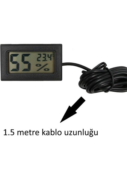 Tpm-11 Sıcaklık ve Nem Termometre Kuluçka