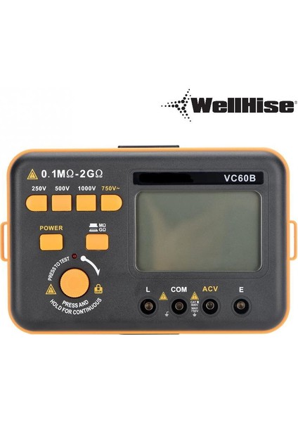 VC60B Izolasyon Test Cihazı