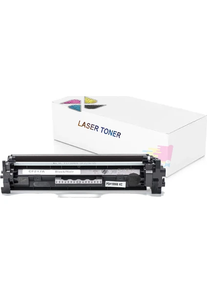 inkwell HP LaserJet Pro M102a HP CF217A Çipsiz Muadil Toner 1600 Sayfa Siyah