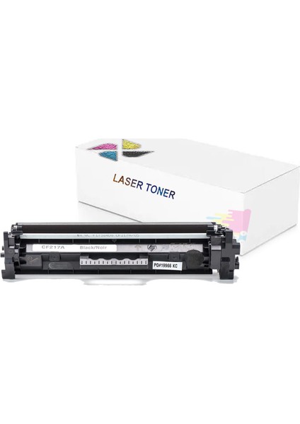 inkwell HP Laserjet Pro MFP M130a HP CF217A Çipli Muadil Toner 1600 Sayfa Siyah