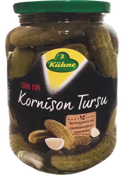 Kühne Türk Tipi Kornişon Turşusu 720 ml