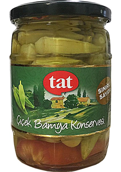 Sebze Bamya Çiçek 580 gr