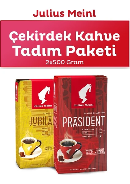 Julius Meinl Çekirdek Kahve Tadım Paketi 1 kg