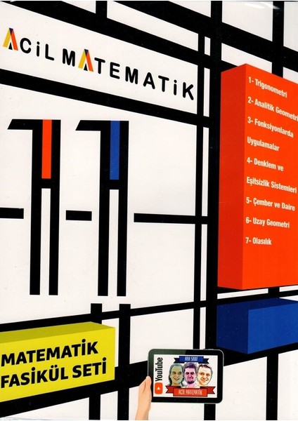 11. Sınıf Matematik 6'lı Fasikül Set