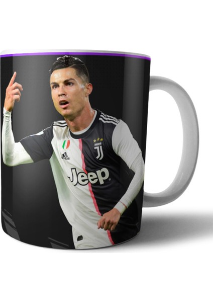Fifa 21 Ronaldo Kişiye Özel Kupa Bardak Model 1