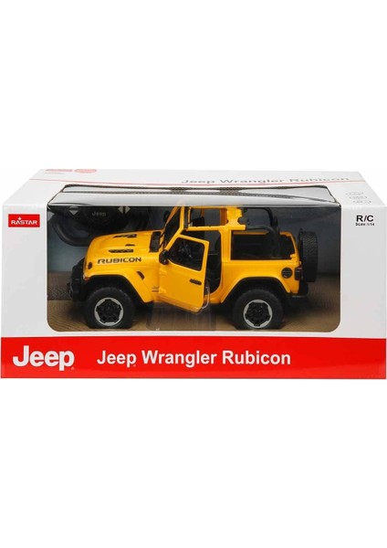 1:14 Jeep Wrangler Rubicon Uzaktan Kumandalı Araba – Sarı