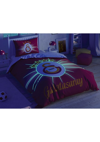Galatasaray Light Glow Tek Kişilik Lisanslı Nevresim Takımı fiyatları