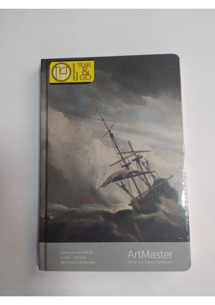 Art Master 120 Yaprak Sert Kapak Kareli Defter 17 x 24 cm