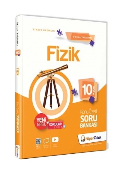 Hiper Zeka Yayınları 10. Sınıf Fizik Konu Özetli Soru Bankası