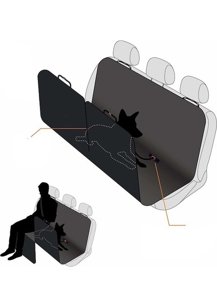 Evcil Hayvan Araç İçi Arka Koltuk Kılıfı Şiltesi modelleri