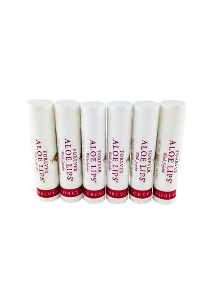 Forever Living Aloe Lips Dudak Koruyucu 6 Adet