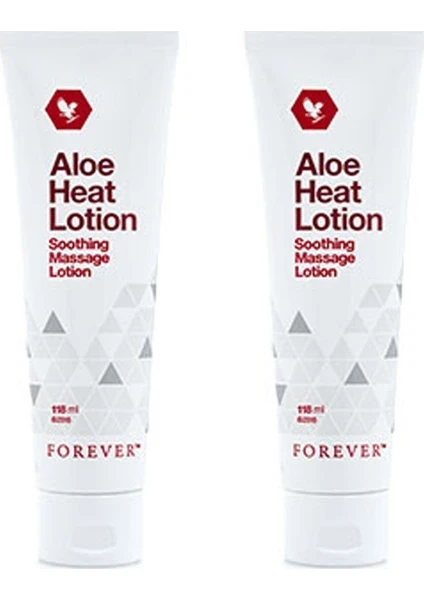 Forever Living Aloe Heat Lotion Isıtıcı Masaj Kremi 2 Adet