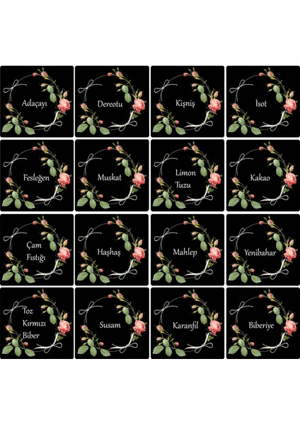 Baharat Kavanozu Etiketi fırsatları