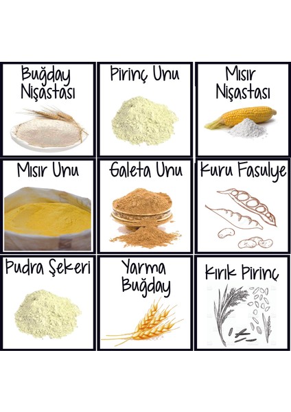 Bakliyat Kavanozu Etiketi fırsatları