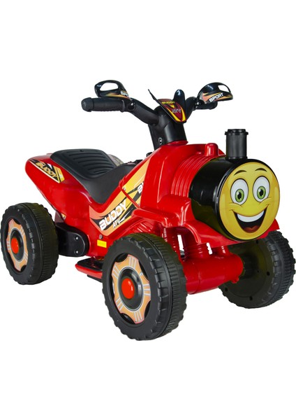 Işıklı ve Müzikli Buddy 6V Akülü Mini Atv