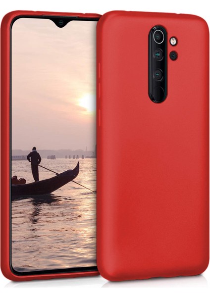 Xiaomi Redmi Note 8 Pro Kılıf Liquid Velvet Içi Kadife Lansman Silikon Kırmızı fiyatları