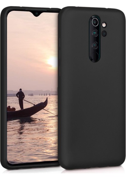 Xiaomi Redmi Note 8 Pro Kılıf Liquid Velvet Içi Kadife Lansman Silikon Siyah fiyatları