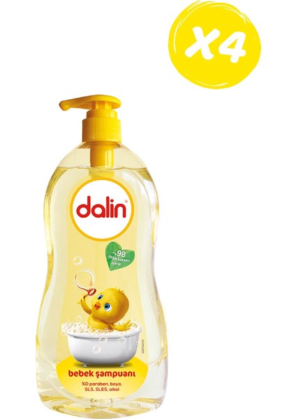 Şampuan Klasik 500 ml x 4 Adet