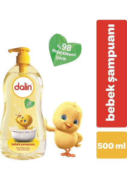 Şampuan Klasik 500 ml x 4 Adet