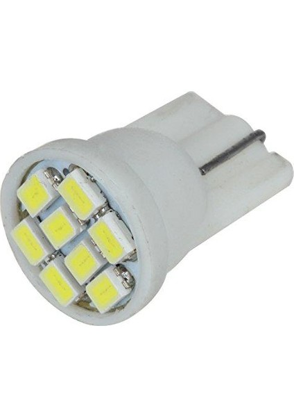 Yeni Nesil 8 LED Dipsiz T10 6000K Beyaz