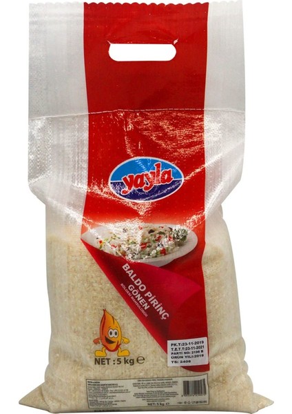 Gönen Baldo Pirinç - 5 kg