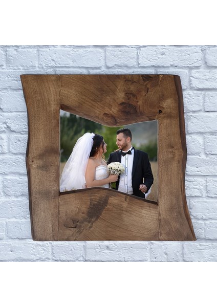 Doğal Masif Ahşap Çerçeve Tablo fırsatları
