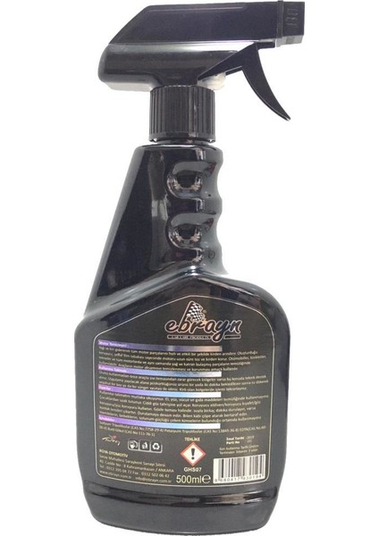 Motor Temizleyici Sprey 500 ml Su Gerektirmez fiyatları