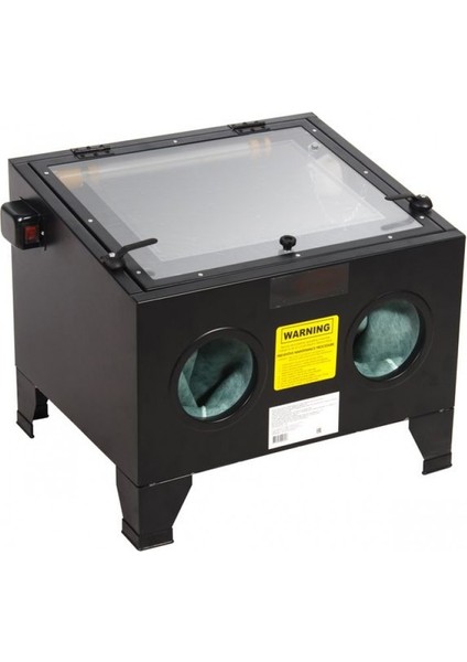 Kumlama Makinesi 90 Lt Kabin 60 x 50 x 35 cm Ful Set Profesyonel Zımpara Makinesi