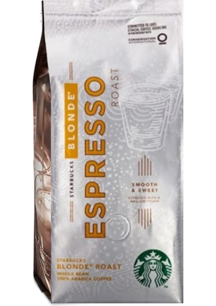 Espresso Blonde Roast Hafif Içim Çekirdek Kahve - 250 gr