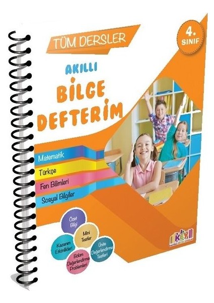 4. Sınıf Tüm Dersler Akıllı Bilge Defterim