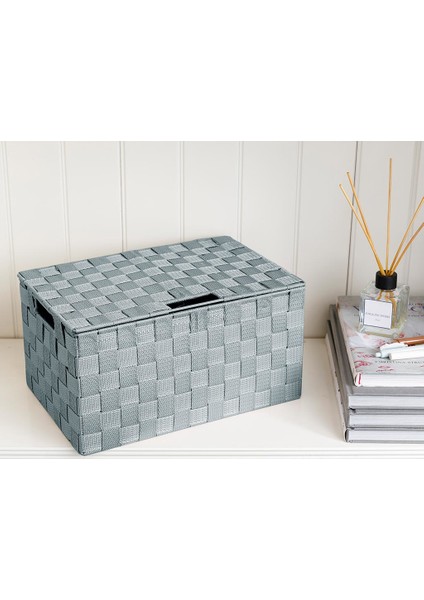 Shine Polipropilen Saklama Kutusu 34 x 22 x 17,5 cm Açık Mavi fiyatları