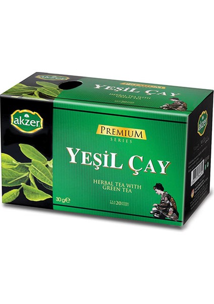 Yeşil Çay 20'li Süzen Poşet